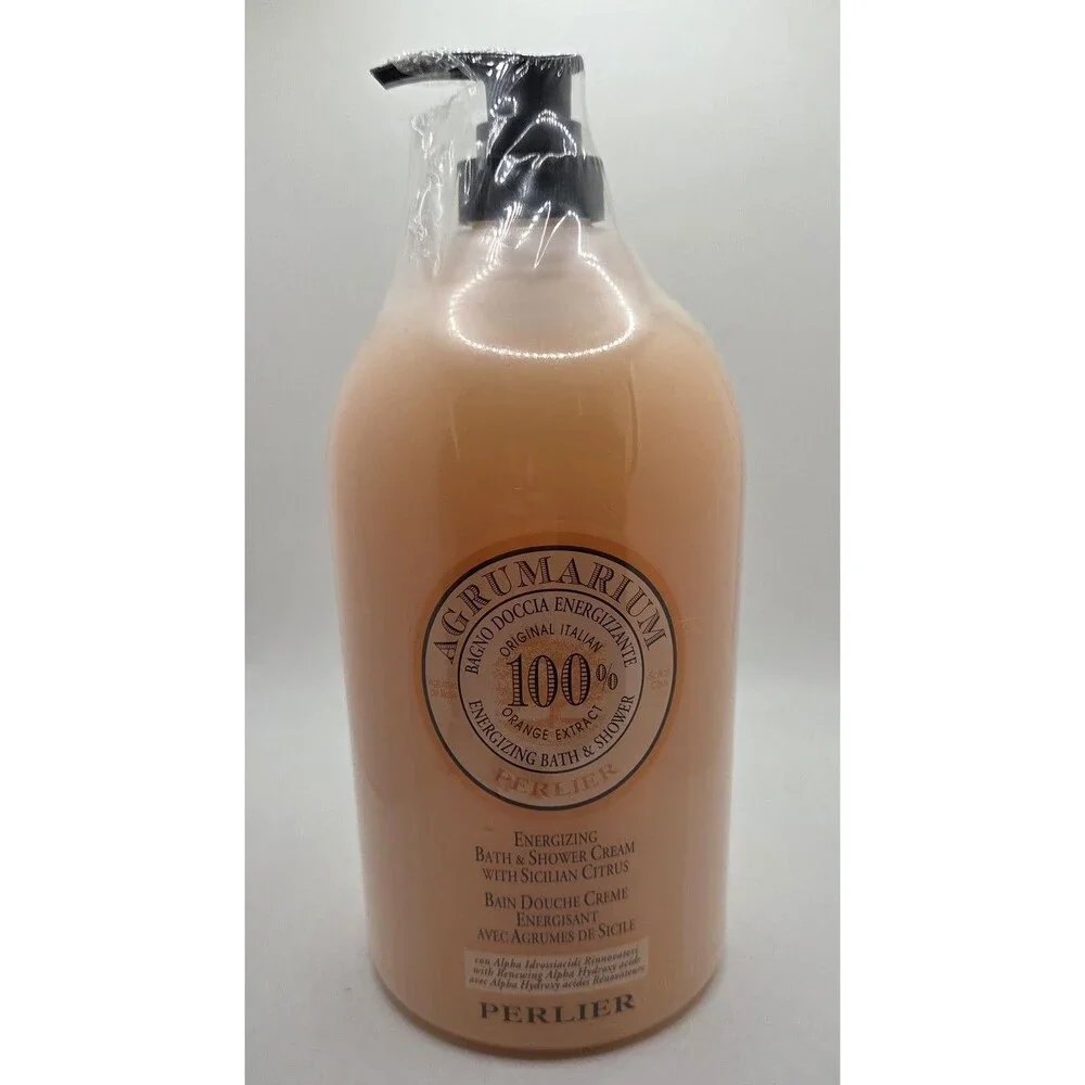 Perlier Agrumarium & Sicilian Citrus Energizing Shower & Bath Cream 33.8 fl. oz